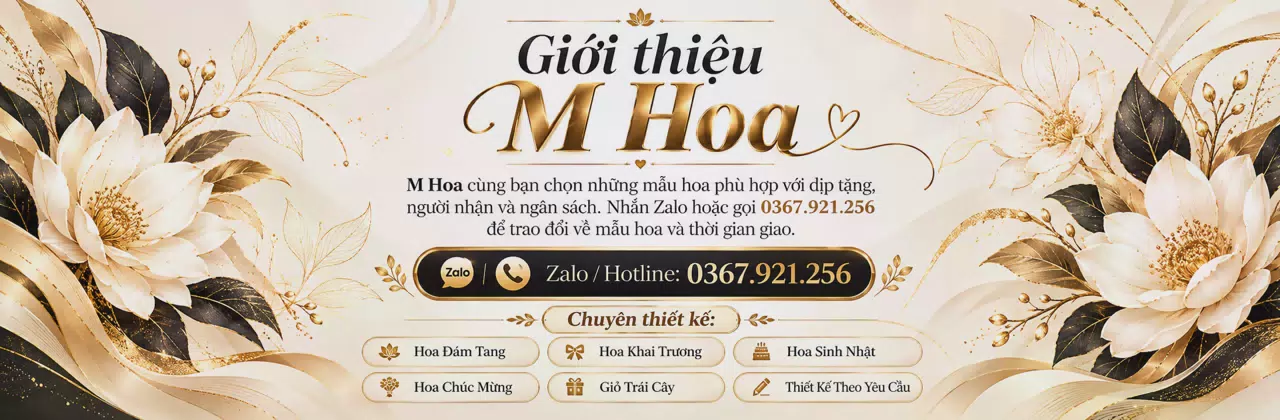 Ảnh bìa Shop hoa tươi Xã Văn Hiến Nghệ An - Gói ghém những lời muốn gửi